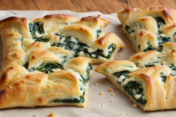 Ricotta Cheese Spinach Pastry-Trendy Breakfast