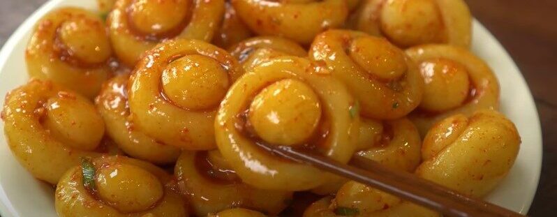 Finely flavored, chewy garlic potatoes that you like