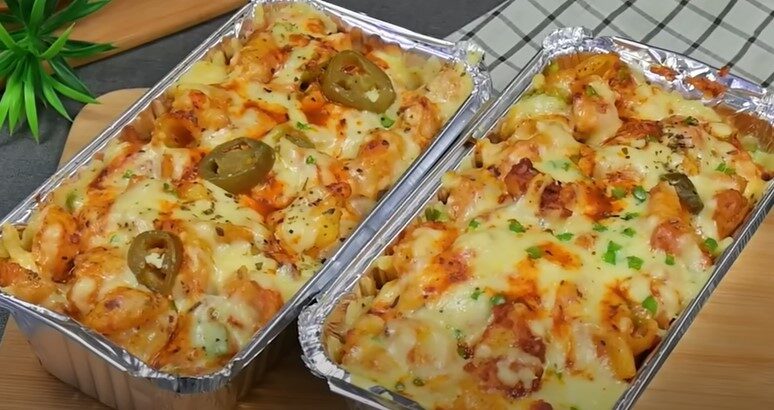 White Sauce Baked Pasta Recipe Creamy Chicken Pasta Recipe